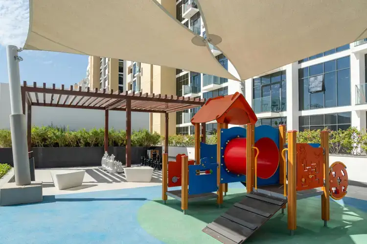 Outdoor play area awnings in Southampton and Hampshire for shade and protection